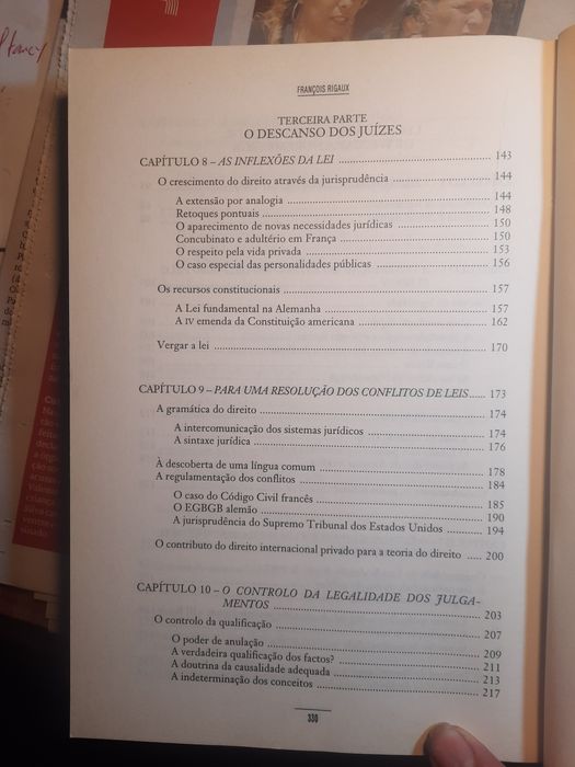 A Lei dos Juízes de Francois Rigaux