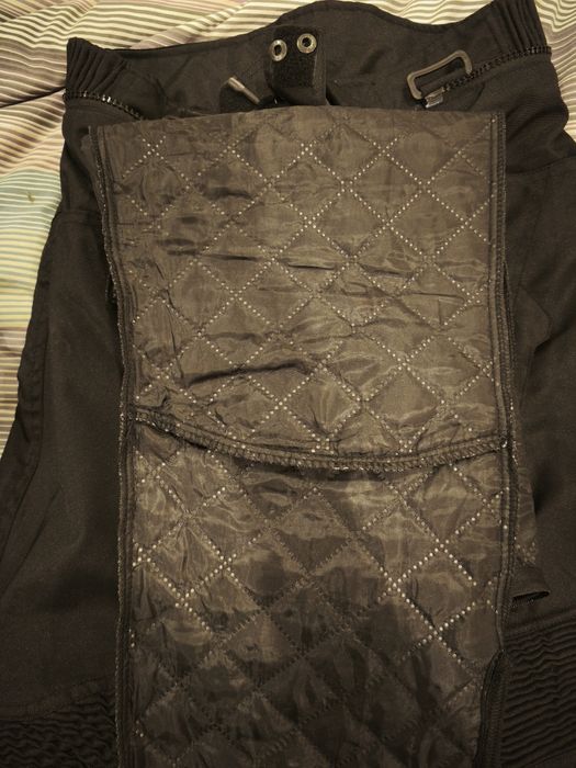 Casaco e calças inverno motociclista