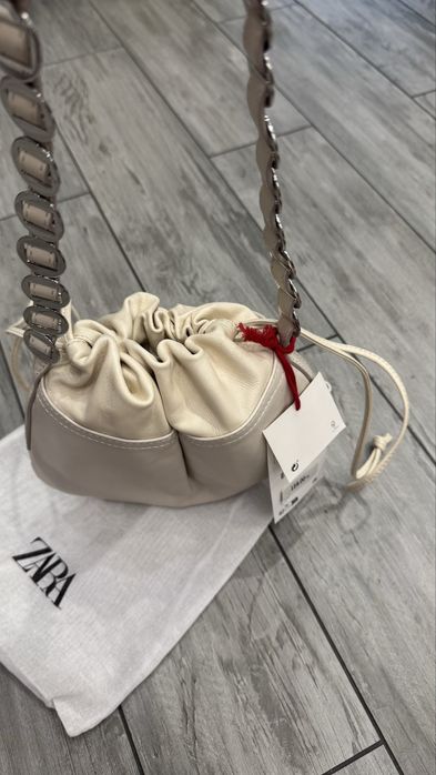 Шкіряна сумочка Zara