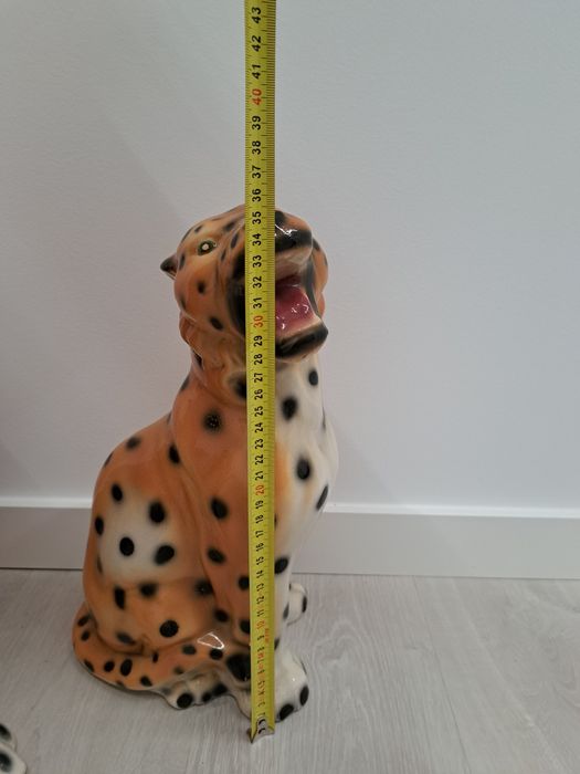 Decoração Leopardo em Loiça