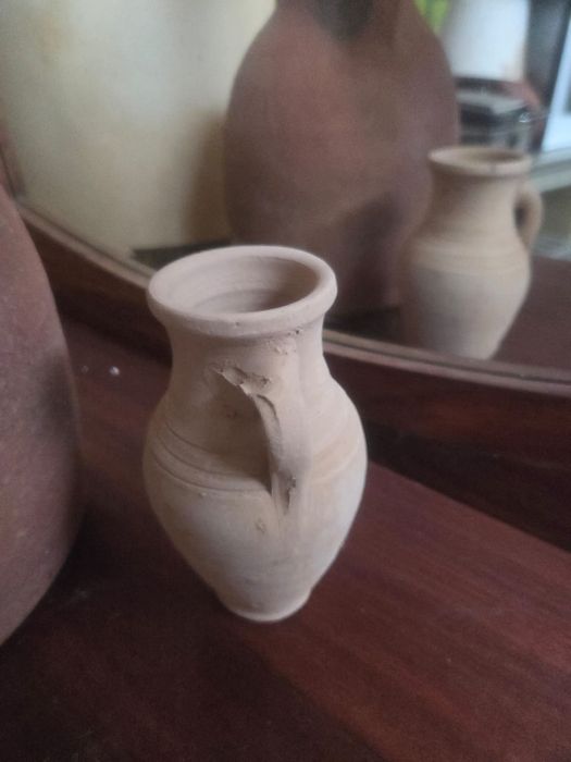 Ancient terracotta jug.