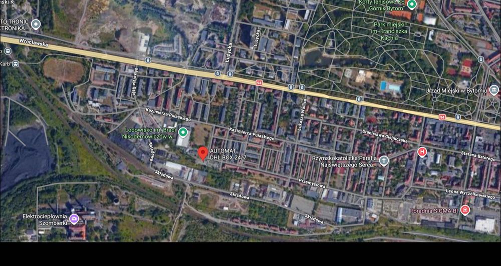 Działka 1200 m2 w Bytomiu pod usługi magazyny garaże gastronomię faktura