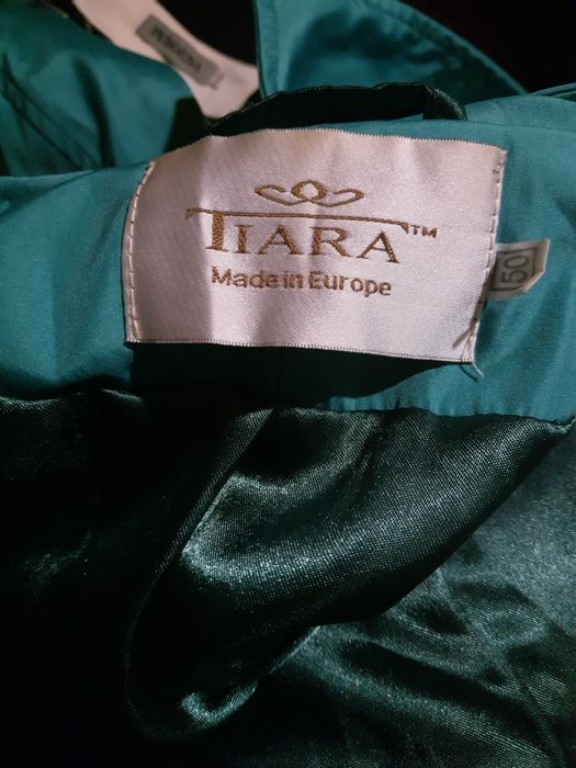 Плащ жіночий бірюзовий Tiara