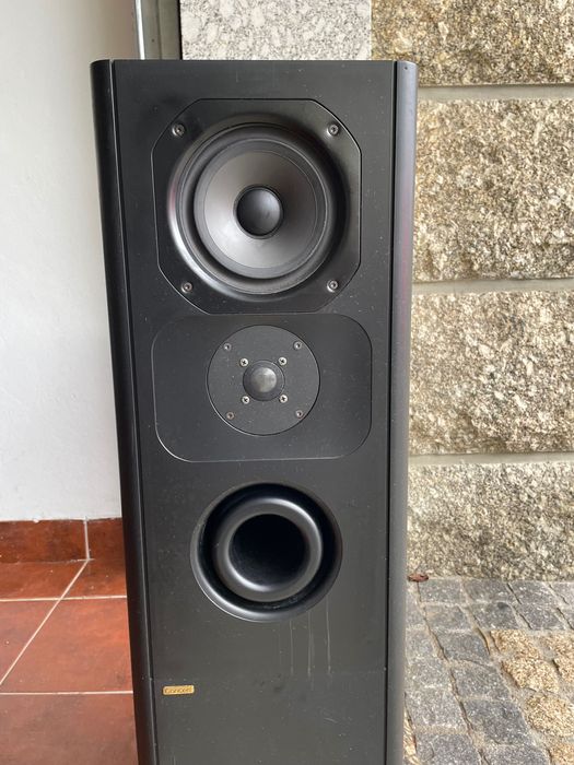 Colunas de som de auto potência