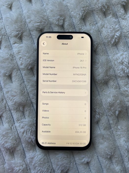 Iphone 16 pro 512Gb