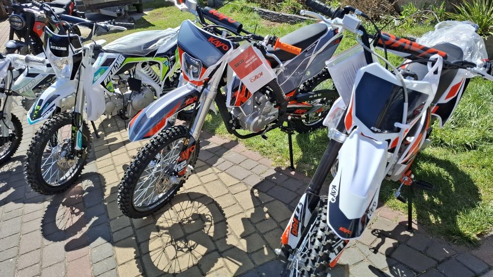 PIT BIKE  Kayo MRF 140  125TT, 110TSD,90TS (RATY)