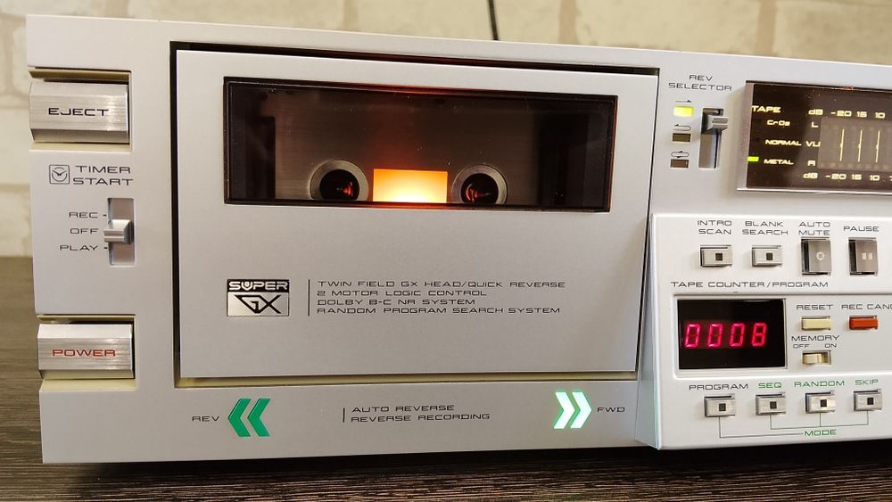 AKAI GX-F66RC Stereo Cassette Deck 1982-83