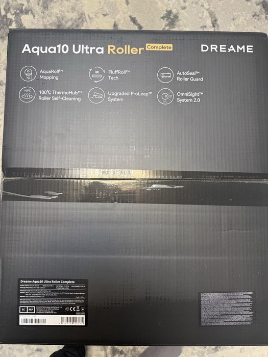 Робот-пилосос миючий Dreame Aqua  10 Ultra Roller Complete White