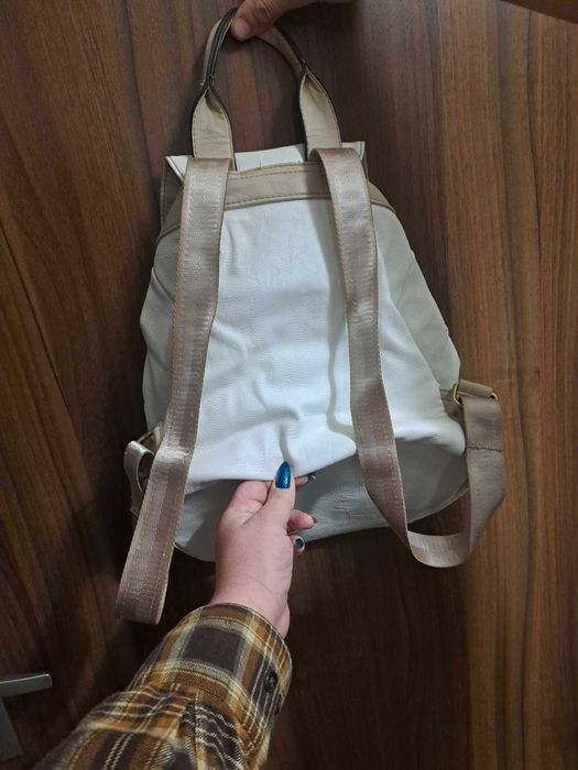 Torebko plecak beż