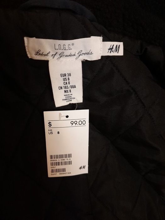 Парка h&m розмір s