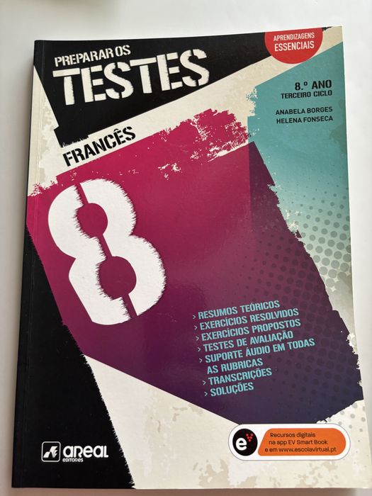 Livros preparar os testes 8 ano