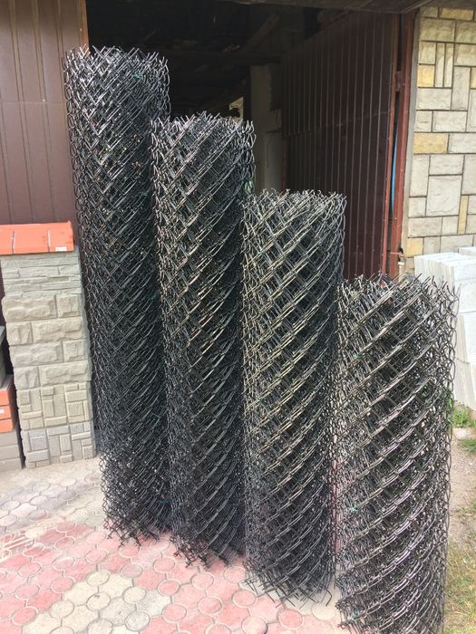 Siatka ogrodzeniowa ocynkowana + PCV 1,25m