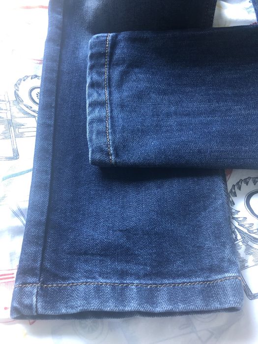 Dwie pary jeansów chłopięcych rozm 128