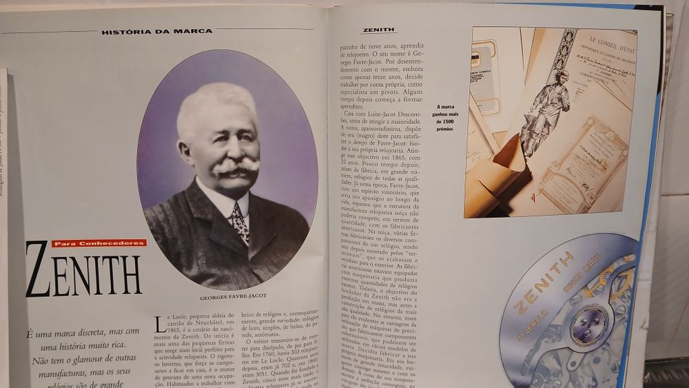 Revista Relógios e Joias vintage