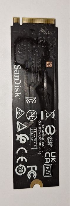 Dysk SSD Sandisk 1TB nvme