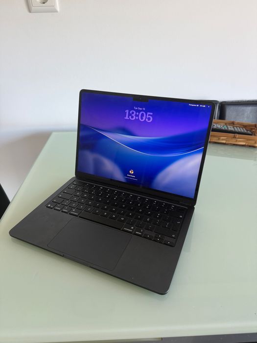 MacBook Air M4 13,6" Midnight Blue 24GB/512GB - Como Novo - Caixa + Fatura