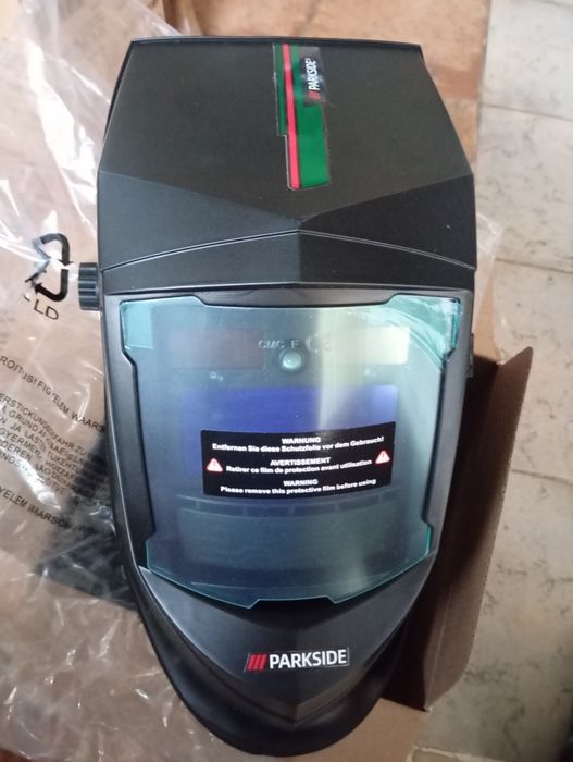 Máscara soldadura automática Parkside