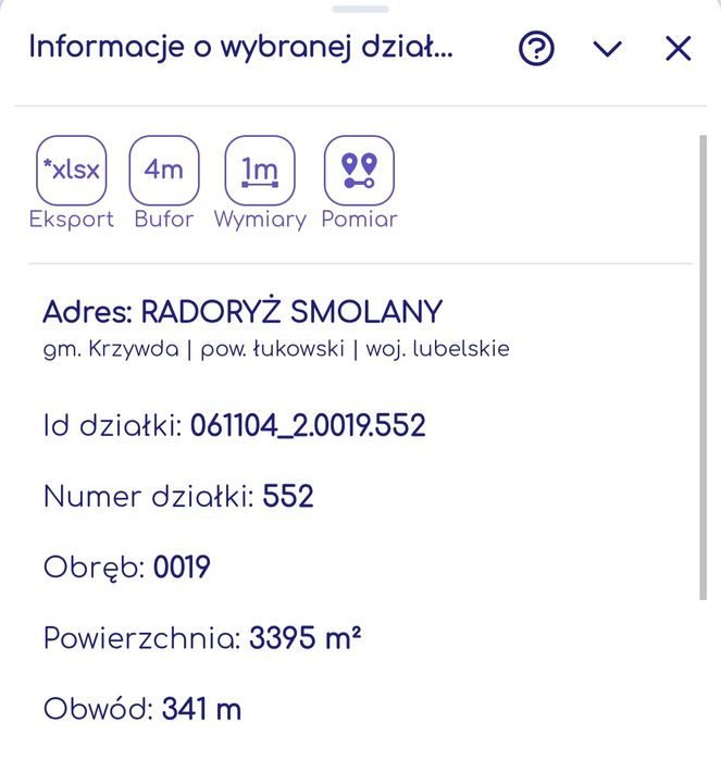Działka budowlana 3400 m² uzbrojona prąd woda - Widok 3