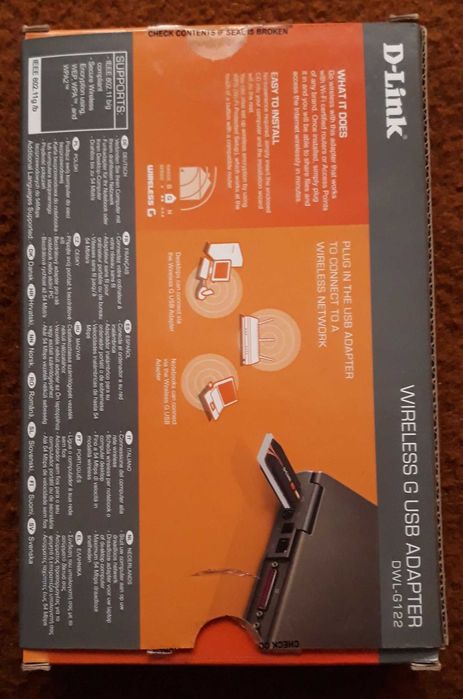 D-Link Pen Wireless G USB Adapter – New – Shipping Included64740412280963121