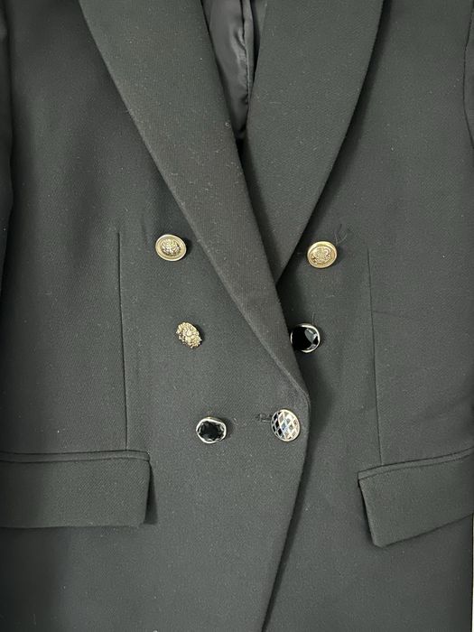 Жіночий піджак Mango, двубортный, в стиле Balmain