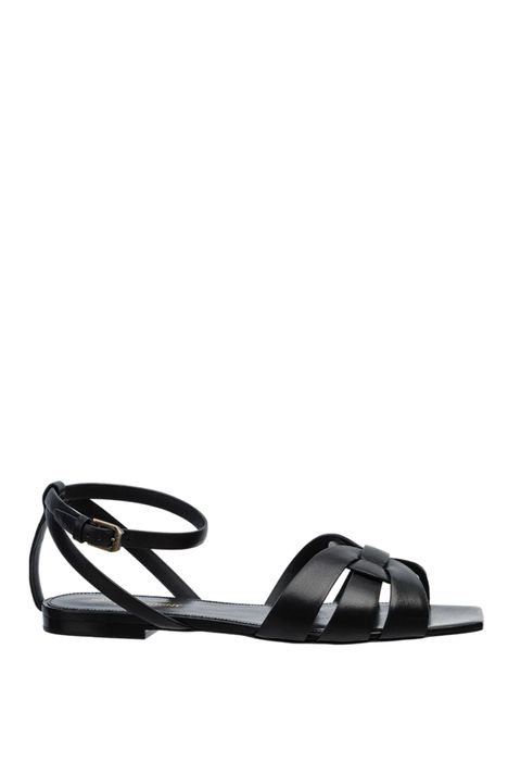 Сандалі жіночі SAINT LAURENT шкіряні