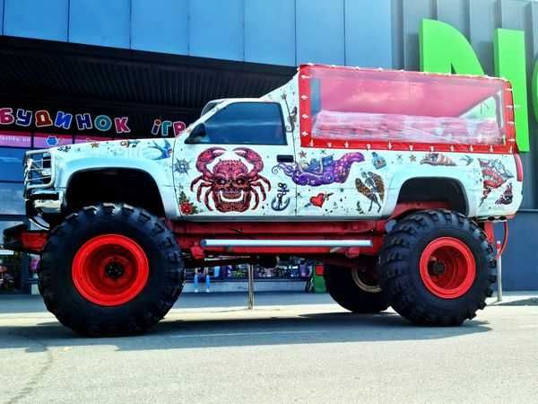 Аренда Monster truck на детский день рождения/вечеринку в Киеве
