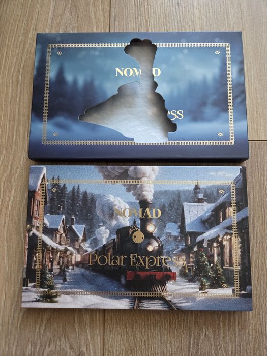 Nomad Cosmetics Polar Express paleta cieni do powiek