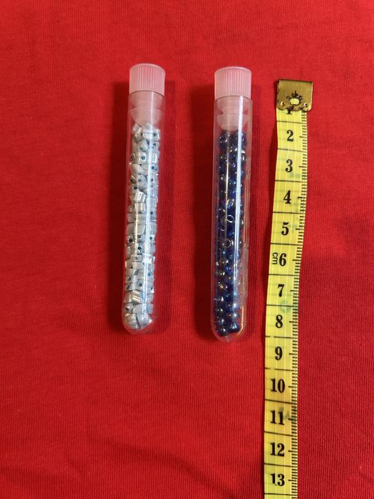 Pack missangas azuis.