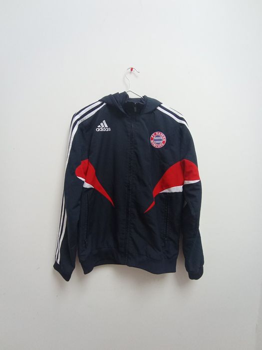 Bluza Kurtka sportowa piłkarska Adidas Bayern Monachium drip drill y2k