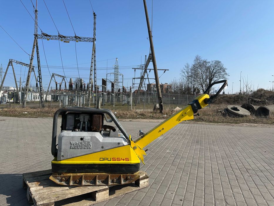 Zagęszczarka Do Gruntu Wacker Dpu 5545 Hech Waga 450 Kg W pełni Sprawna