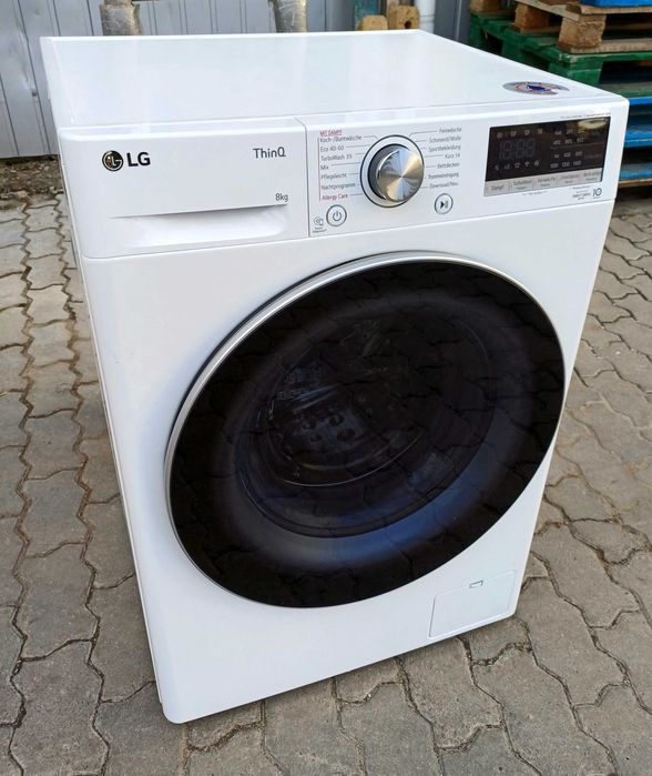 Стиральная машина с паром LG F4WV708P1E 8кг Wi-Fi Direct Drive ThinQ