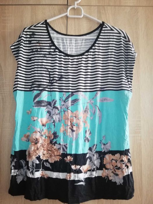 Bluzka damka w paski r. XL