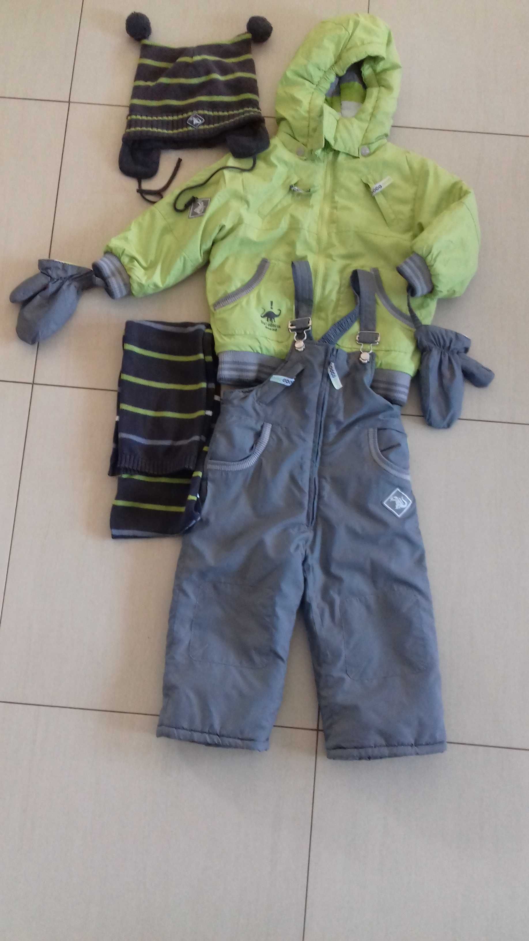Kurtka, spodnie zimowe 92cm+ czapka i szalik do kompletu Coccodrillo Poznań  Grunwald • OLX.pl