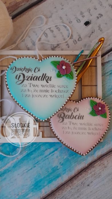 Dzień Babci,  dzień Dziadka. Serce