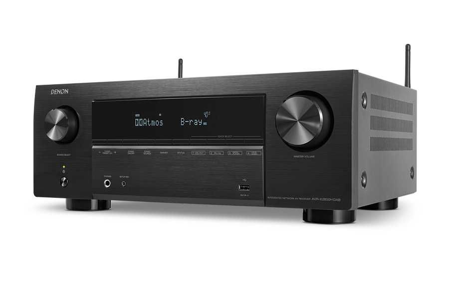 Denon AVR-X2800H DAB - amplituner wielokanałowy | Audiopolis Warszawa