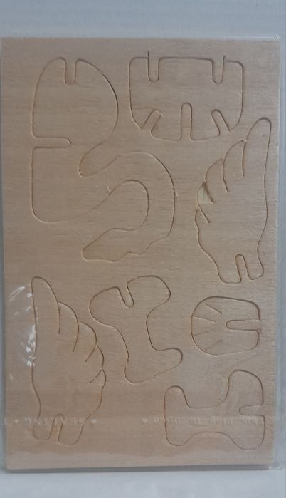 Puzzle 3D em Madeira Cisne Pequeno