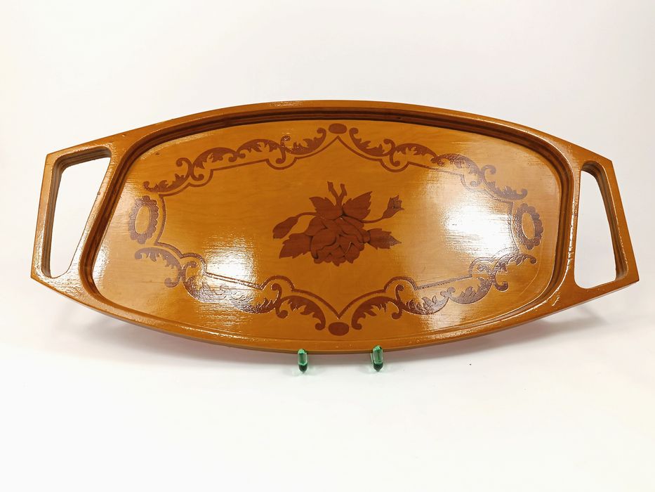 Drewniana taca, Węgry lata 80.