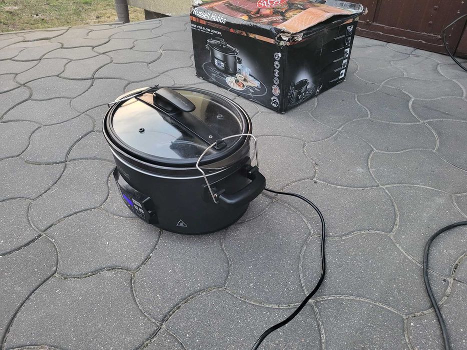 Wolnowar 3w1 Russell Hobbs Slow Cooker 6,5l Slow Cooker Sous Vide 350w