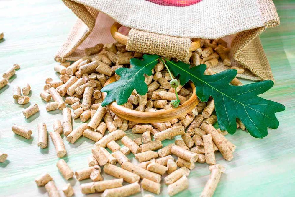 Пелети дуб 8мм DIN Преміум