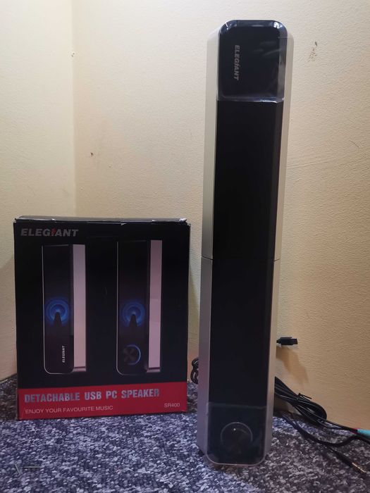 Głośniki stereo ELEGIANT SR400 10W 3,5mm AUX