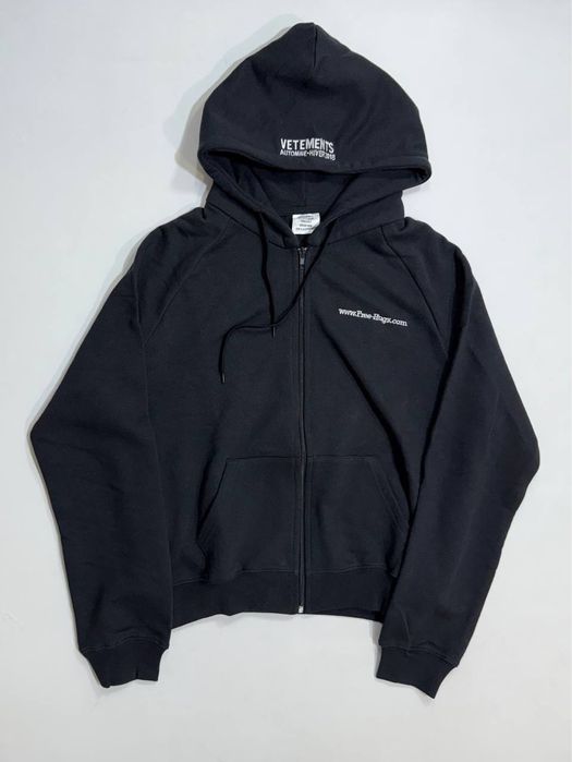 В наявності Зіп-худі Vetements(ветмо)/ Zip-hoodie Vetements