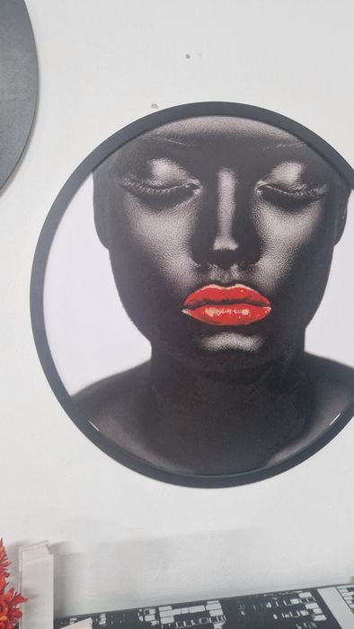 Quadro estilo Pop Art minimalista cromático