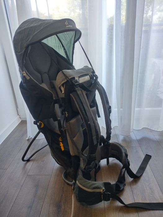 deuter Kid Comfort III ブラック/グレー deuter kid comfort iii - wszystko dla dziecka | OLX Dla Dzieci