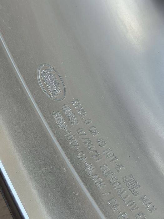 Диски Orig.RANGE ROVER SPORT R21 ковка Нові 5х120 ленд ровер