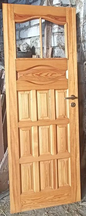 Drzwi sosnowe 4 sztukI