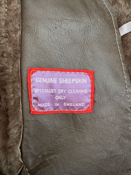 100% Kożuch naturalny - Genuine Sheepskin made in England