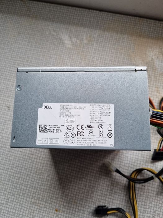 Zasilacz komputerowy Dell 450w