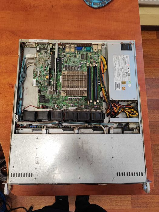 Сервер Supermicro C202 S1155 X9SCL+-F + Контролер LSI 9260-4i SATA SAS