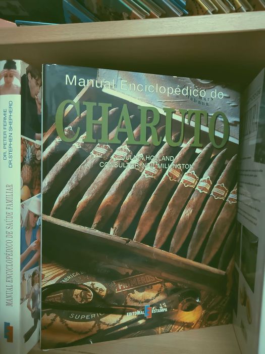 Manual enciclopédico do charuto (+ titulos da mesma coleção)