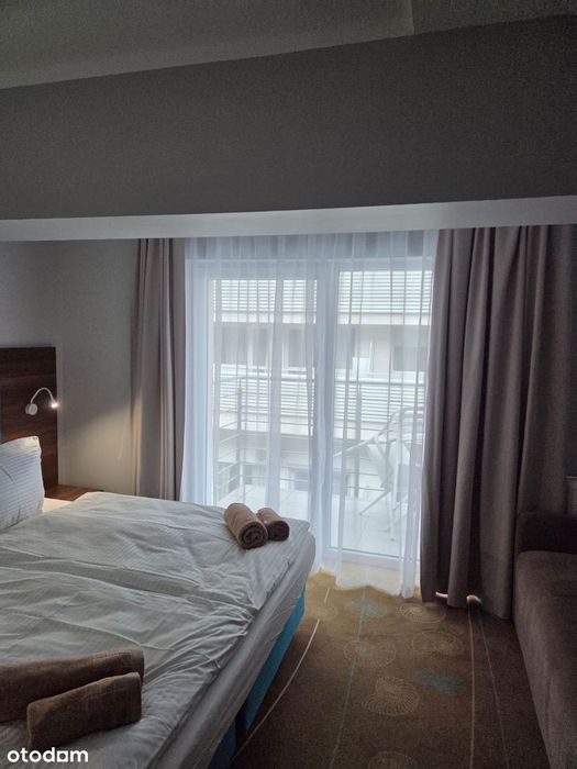 Apartament Studio przy Promenadzie Gwiazd 34 z miejscem parkingowym.